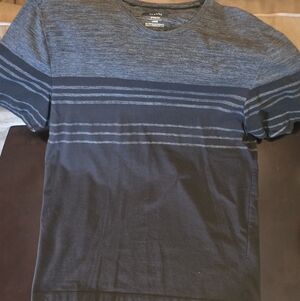Alfani Men's Back and Gray Striped Tee